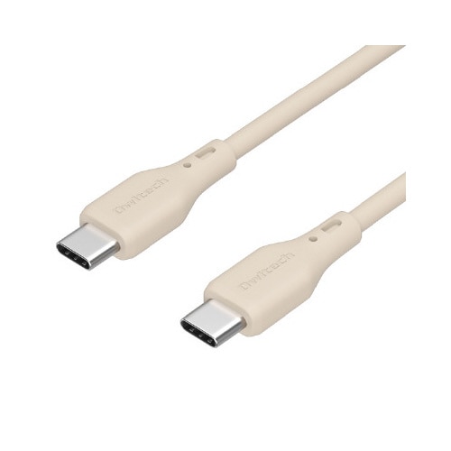 シリコンタイプ C to Cケーブル 1m