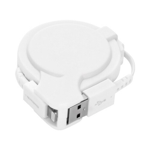 片引き巻き取り式 Lightningケーブル