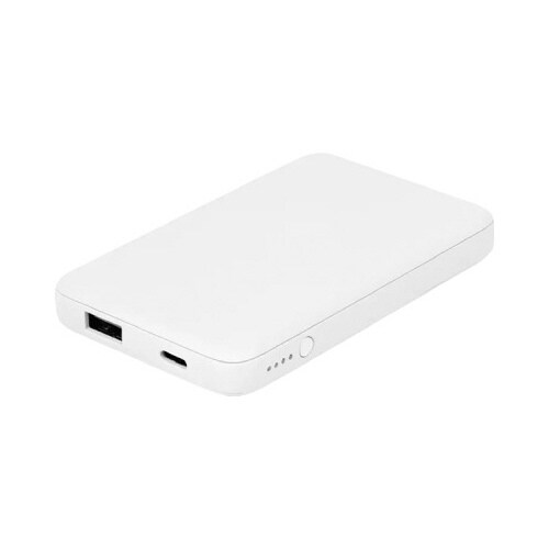 アースカラーのモバイルバッテリー 5000mAh