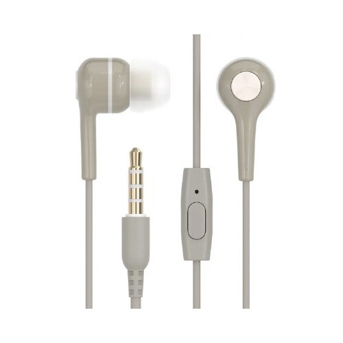 かわいいカラーのハンズフリー対応 ステレオイヤホン