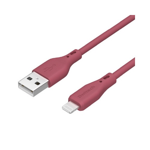 シリコンタイプ Lightningケーブル 2m