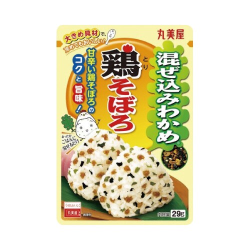 混ぜ込みわかめ 鶏そぼろ 29g x10