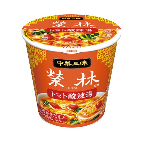 中華三昧 榮林 トマト酸辣湯 カップ 18g x6