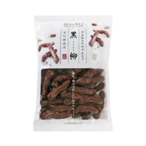 自然派優先 黒柳かりんとう 80g x16