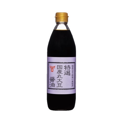 特選 国産丸大豆醤油 500ml x6