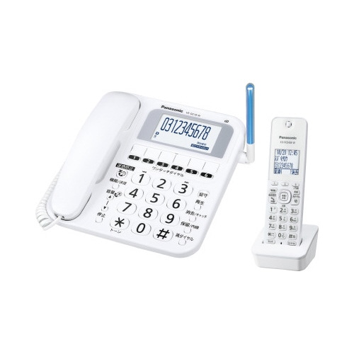 コードレス電話機 見やすいデザイン