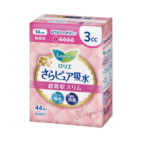 ロリエさらピュア超吸収S3cc無香44枚×9