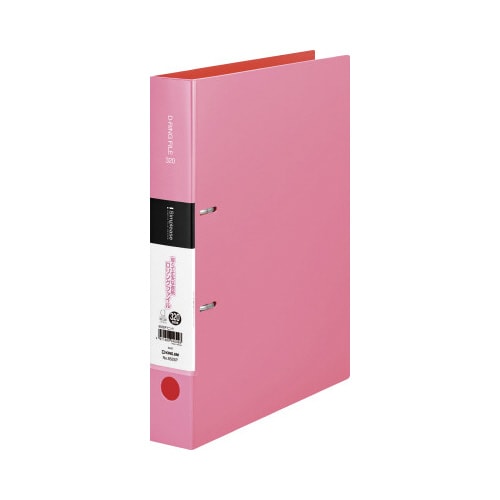 シンプリ−ズ Dリングファイル ピンク