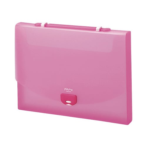 プレイング 2ウェイケース A4 レッド