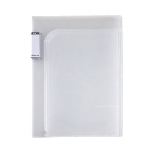 アクティフV 14ポケットフォルダーA4 クリア