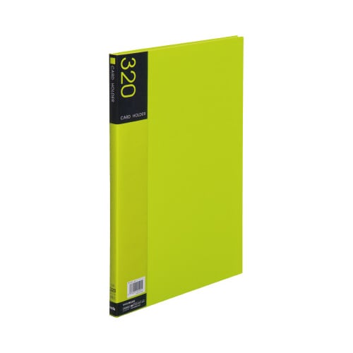 名刺ホルダー(溶着式) 320名 ライトグリーン