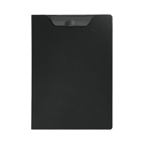 クリップファイル<エクセレント>A4 ブラック