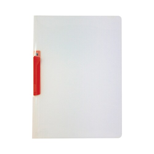 クリップインファイル A4−S レッド