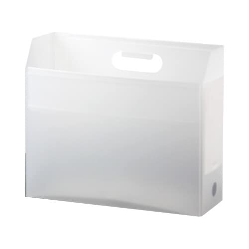 ボックスファイル A4ヨコ クリア