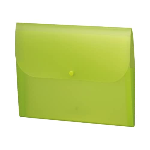 セマック 薄型ドキュメントホルダーA4Lグリーン