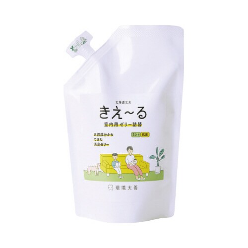 きえーるH室内用ゼリー ミントの香り詰替480g
