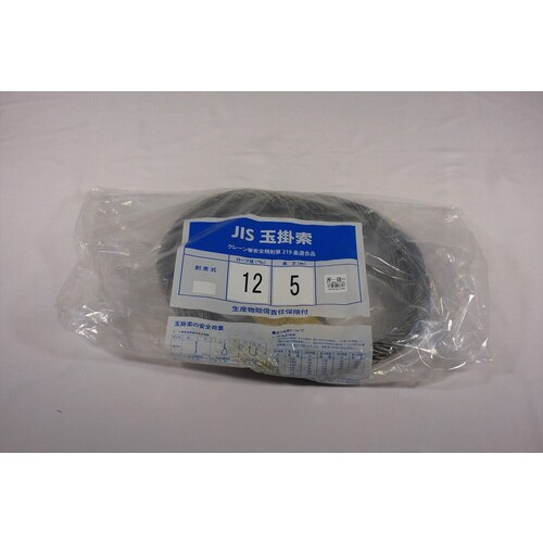 NPワイヤーロープ割差12×5M 2個