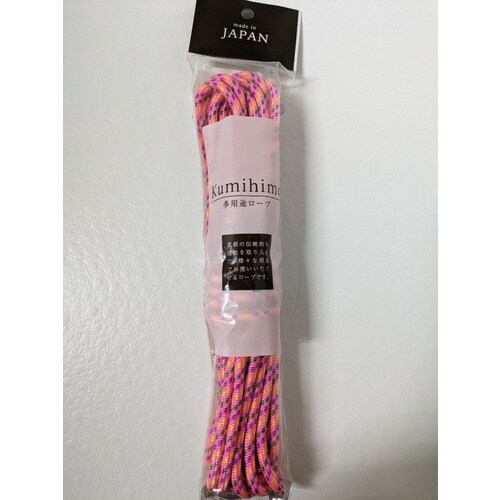 強力レジャーコード ピンク5×5m 8個