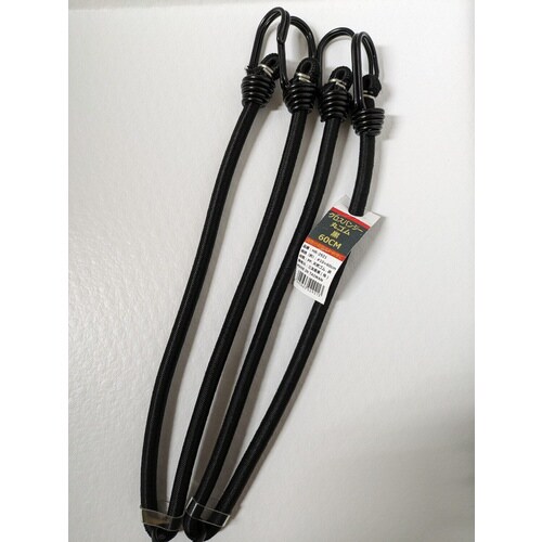 クロスバンジー丸ゴム黒10×60 10個