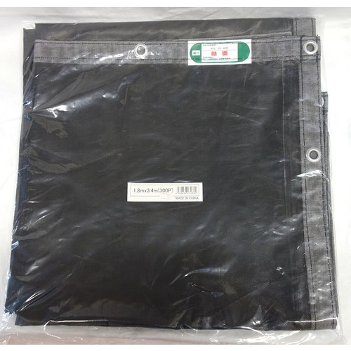 輸入メッシュブラック1.8X3.4 3個