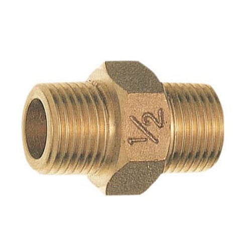 砲金六角ニップルJT700−13 10個