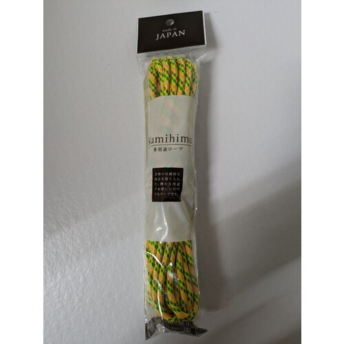 レジャーコードイエロー 5×5m 6個