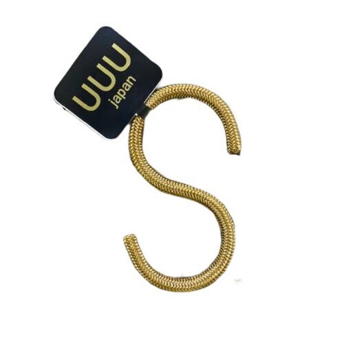 S字フック小コヨーテブラウン10 20個