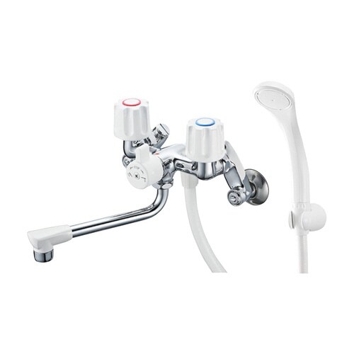 2Vシャワ混合栓SK1104D−W 1個