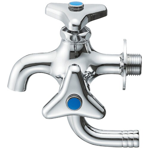 二口横水栓JF10AK−13 1個