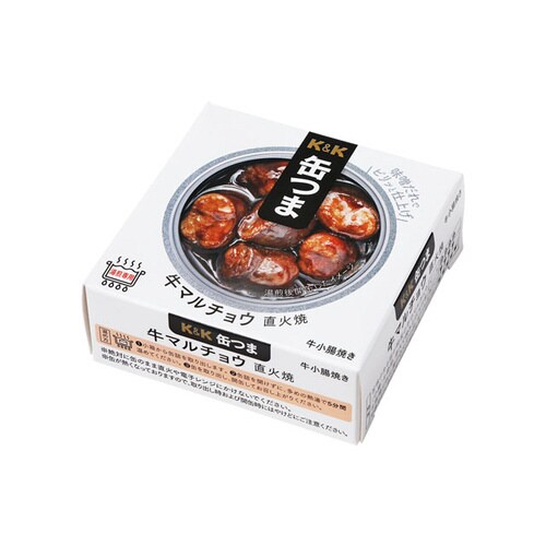 K&K 缶つま 牛マルチョウ 直火焼 50g x6