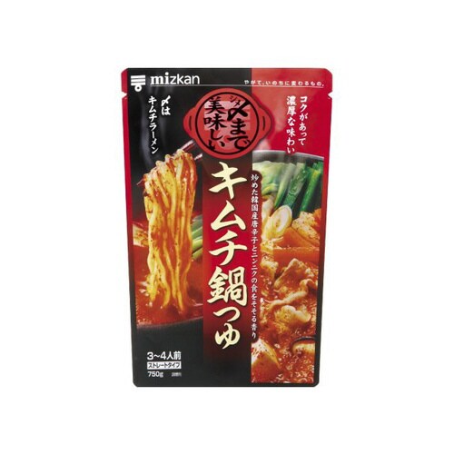 〆まで美味しいキムチ鍋つゆST 750gx12