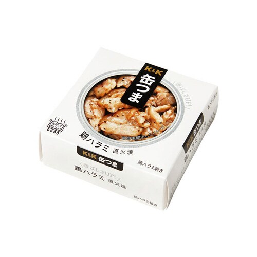 K&K 缶つま 鶏ハラミ 直火焼 50g x6