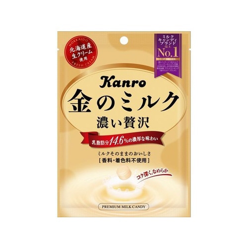 金のミルクキャンディ 80g x6