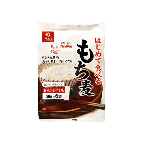 はじめて食べるもち麦 150g x6