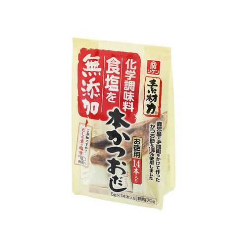 素材力 本かつおだし 5gX14 x5