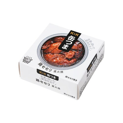 K&K 缶つま 鶏セセリ 直火焼 50g x6