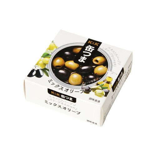 K&K 缶つま ミックスオリーブ 60gx6