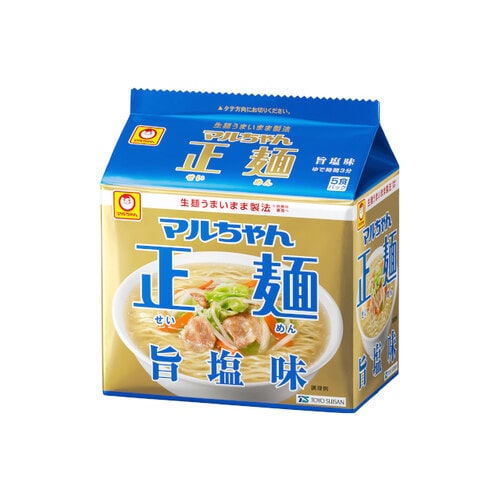マルちゃん正麺旨塩 5食パック 112gx5x6
