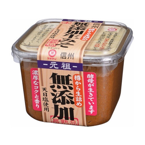 無添加生みそ 赤 カップ 750g x6