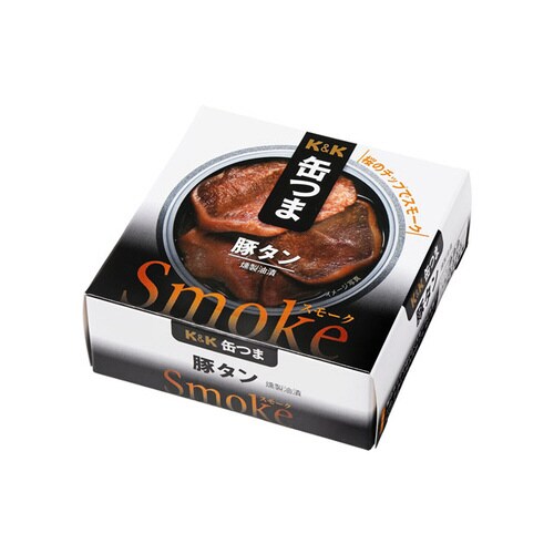K&K 缶つまSmoke 豚タン 50g x6