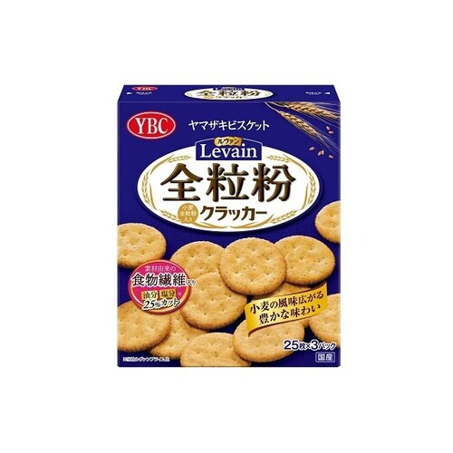 ルヴァン全粒粉クラッカー 75枚x10