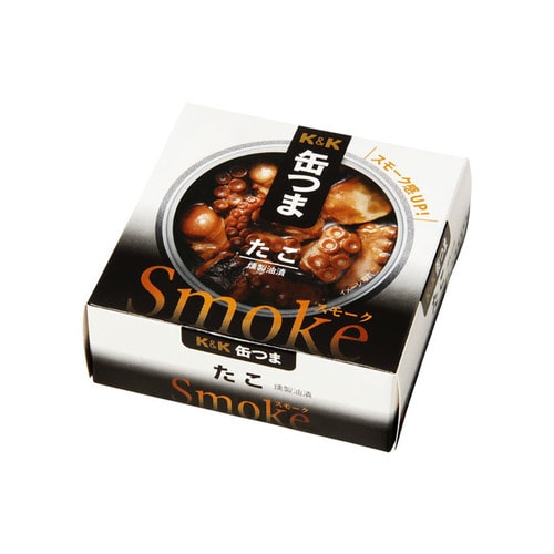 K&K 缶つまSmoke たこ 50g x6