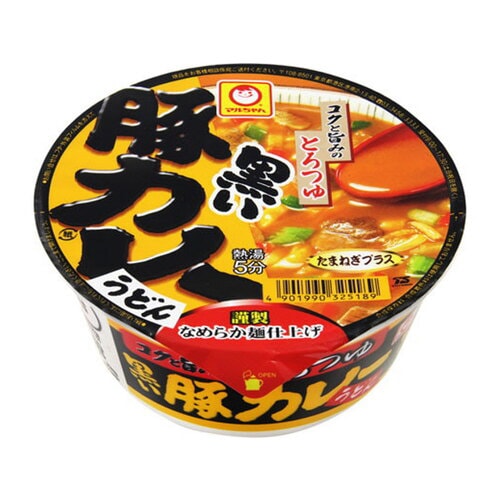 黒い豚カレーうどん カップ 87gx12