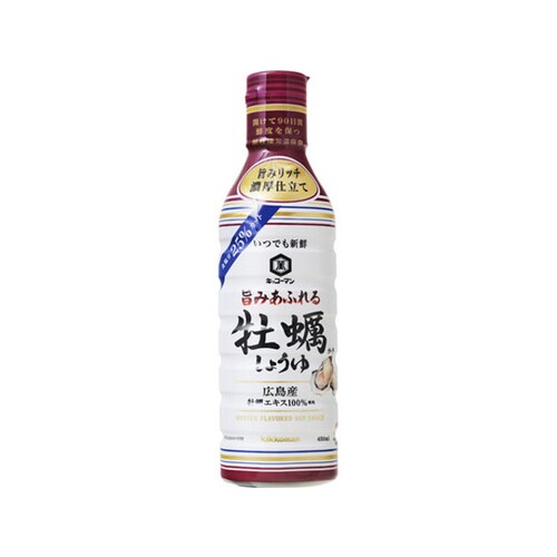 いつでも新鮮旨み牡蠣しょうゆ 450ml x12