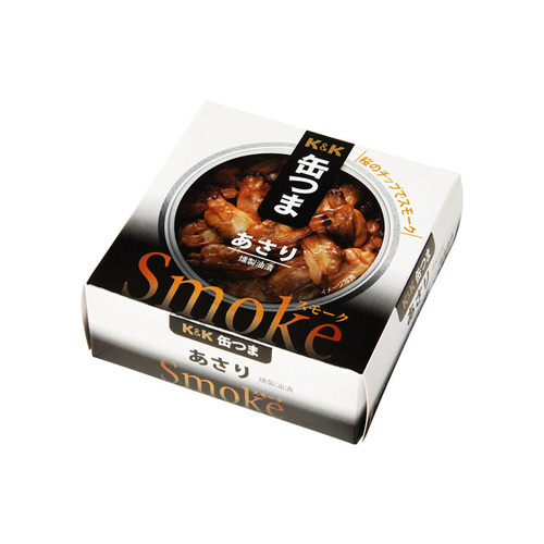 K&K 缶つまSmoke あさり 40g x12