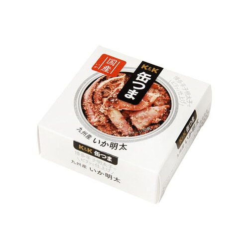 K&K 缶つま 九州産 いか明太 P4号缶 x6