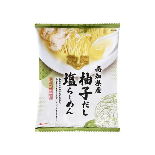 だし麺 高知県産柚子だし塩ラーメン 102gx10