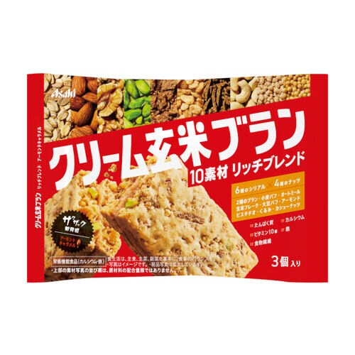 クリーム玄米アーモンドキャラメル 75g x6