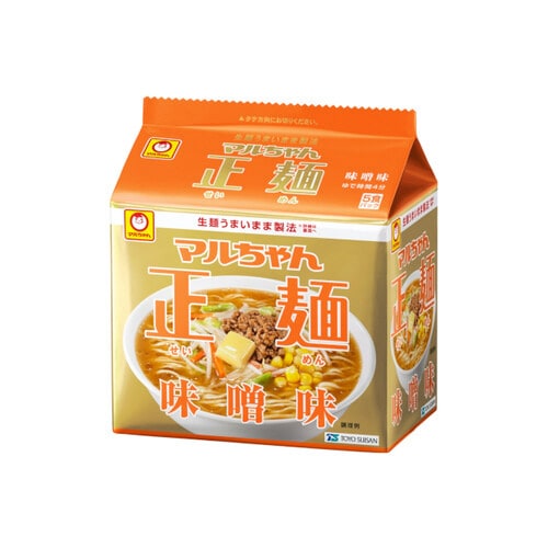マルちゃん正麺味噌味 5食パック 108gx5x6