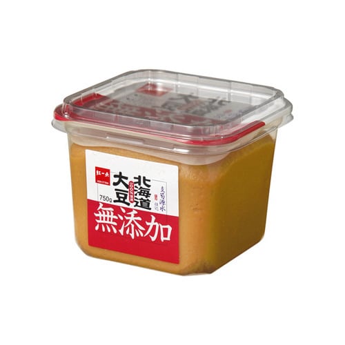 紅一点 無添加みそ カップ 750g x6